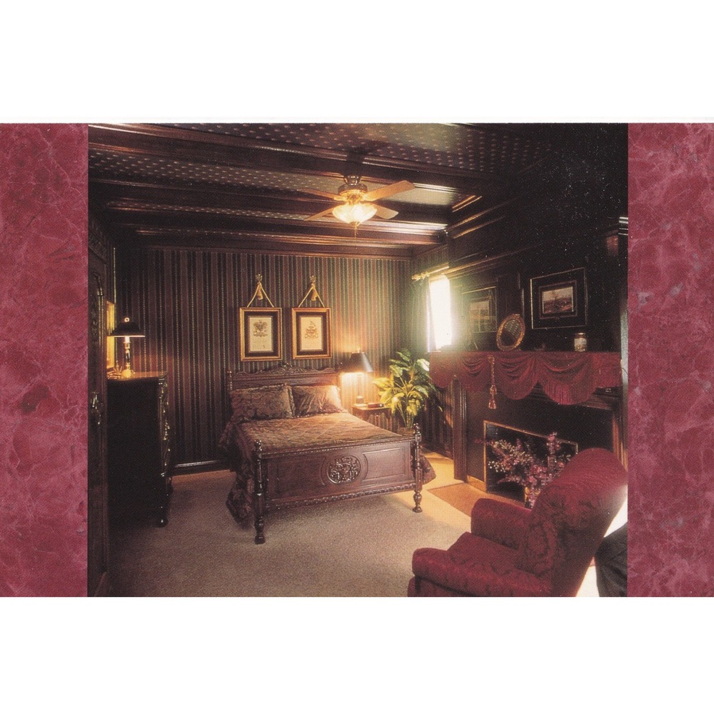 Glen Eyrie Castle Room 210 Postcard Victorian Gothic Dark Academia Colorado